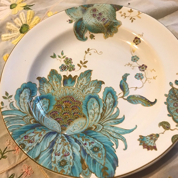 Set of 6. 222 Fifth “Spring Blue” fine China side plates. - Picture 1 of 3